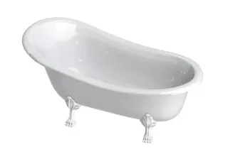 Ванна из искусственного камня Astra-Form Роксбург 01010032 170x79 см белый глянец